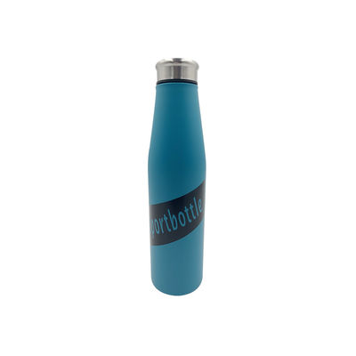 Botella de agua para adultos de acero inoxidable de 750 ml con diseño ecológico