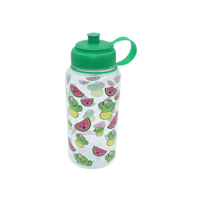 Botella de agua potable de plástico sostenible para la escuela de niños Diseño personalizado