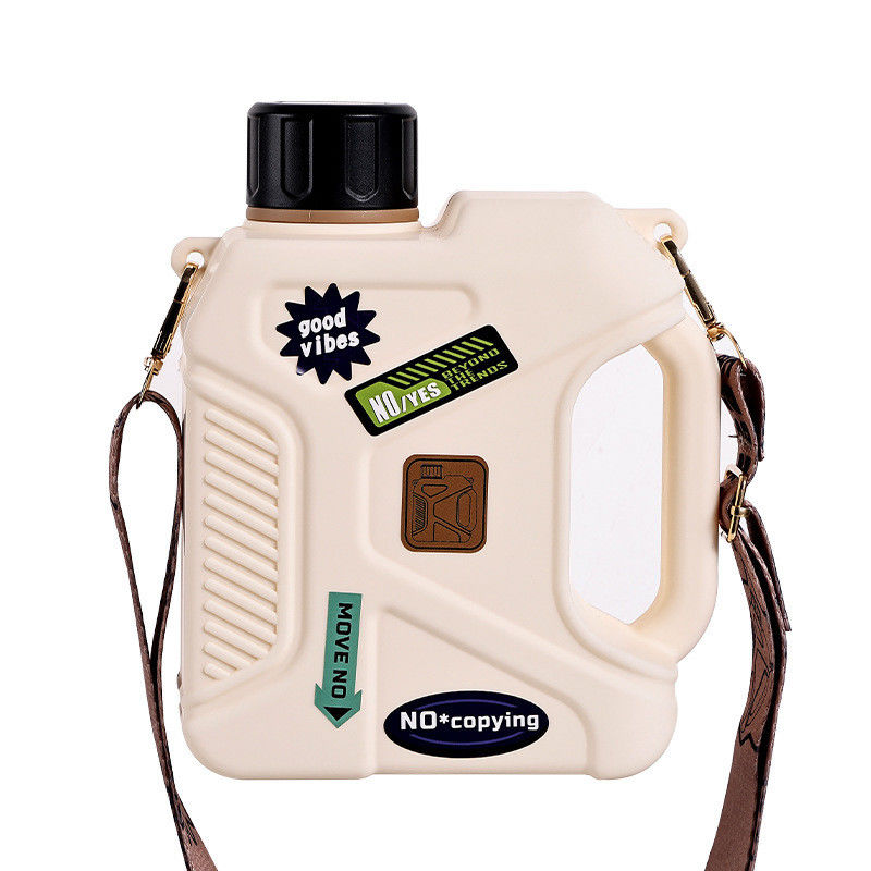 Botella de agua de plástico con correa de gran capacidad 1200ml 1600ml de bebida directa
