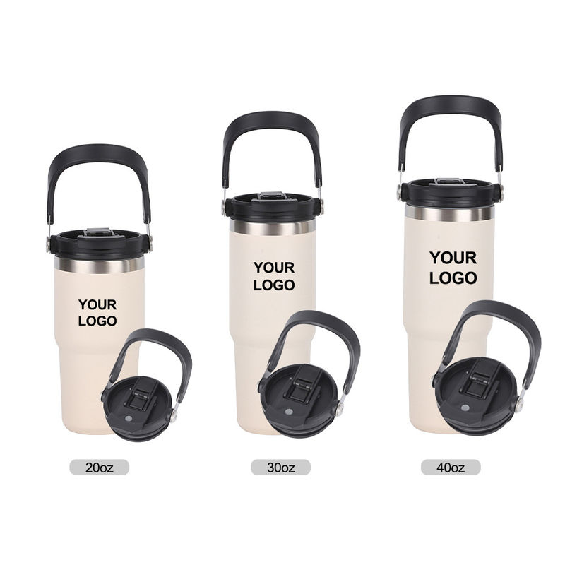 20 oz 304 de acero inoxidable Taza de coche portátil y de viaje amigable con aislamiento al vacío