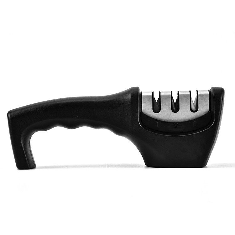 Aguilador de cuchillos de acero inoxidable de 3 etapas para reparación y restauración profesional de cuchillas