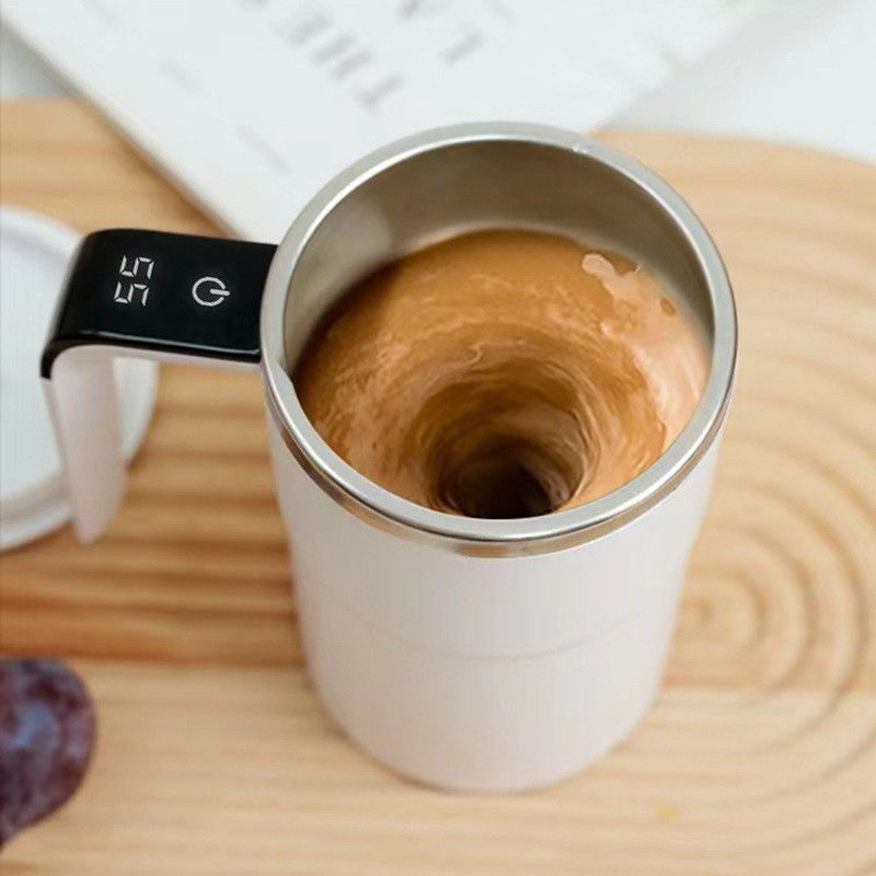 Temperatura inteligente, mezcla automática magnética de tazas de café, agarre a mano y mucho más para bebidas