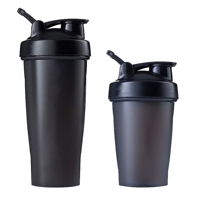 PP Grado alimenticio tapa BPA libre de proteínas botella de batido estilo de diseño contemporáneo para el entrenamiento