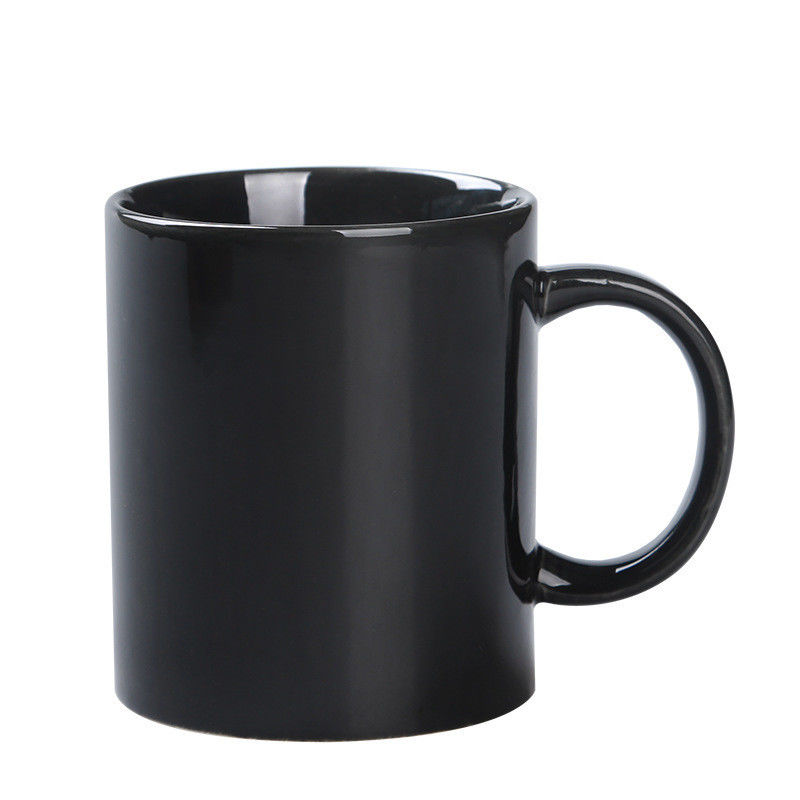 Taza de café de porcelana cerámica de esmalte creativo para logotipo personalizado y obsequios de ocasión