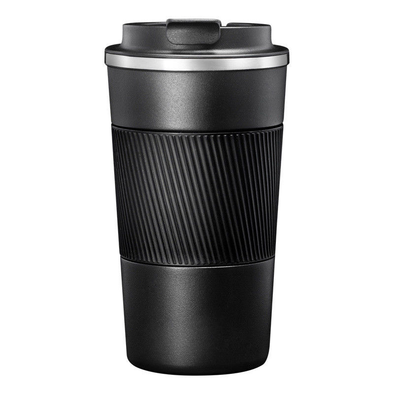 Copo de automóvil aislado con vacío de metal de doble pared de acero inoxidable Taza de café de viaje