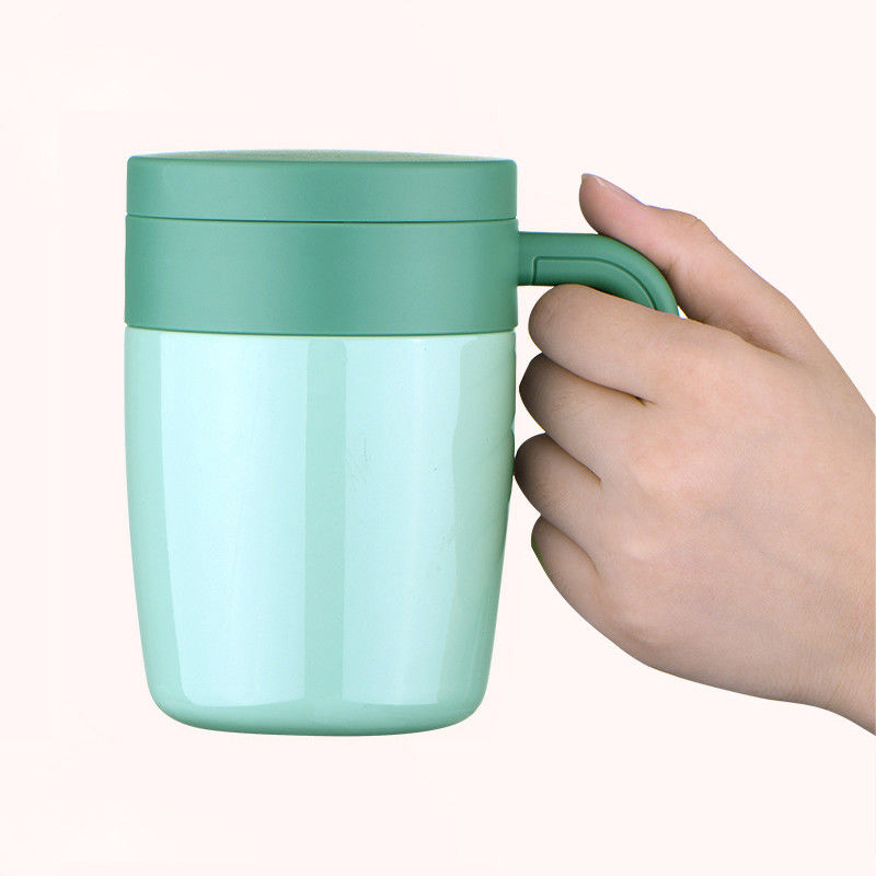 14 oz 400 ml 316 Taza de café de oficina de acero inoxidable con infusora de té Elegante y funcional
