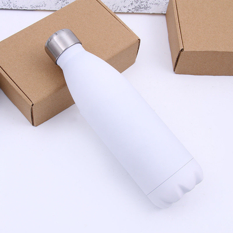 Botellas de agua potable directas Logotipo de diseño personalizado Equipado con recubrimiento anticorrosión