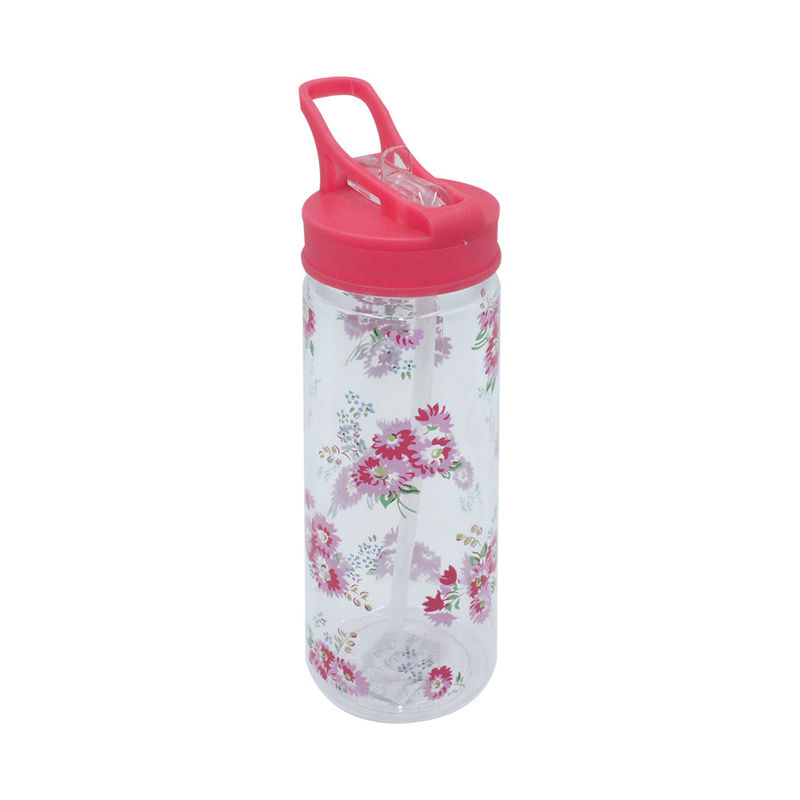 Botella de agua pastoral portátil personalizada para niñas 7.3x7.9x23.2cm Diseño pastoral